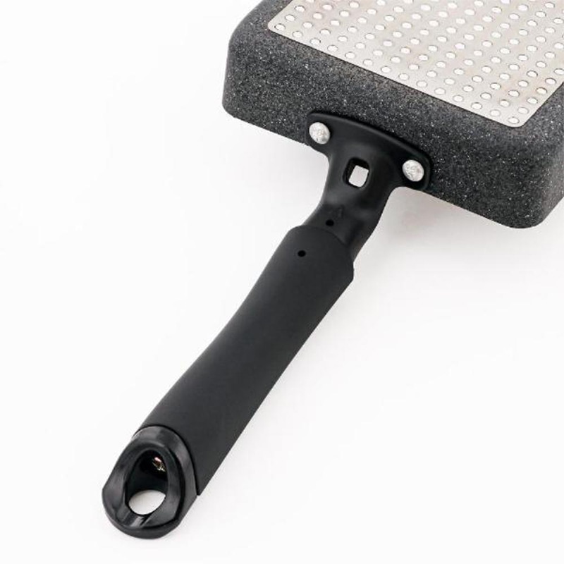 中山福 玉子焼き器 ライトセンス マーブル IH対応 13×18 ダークグレー NM-356 1個(ご注文単位1個)【直送品】