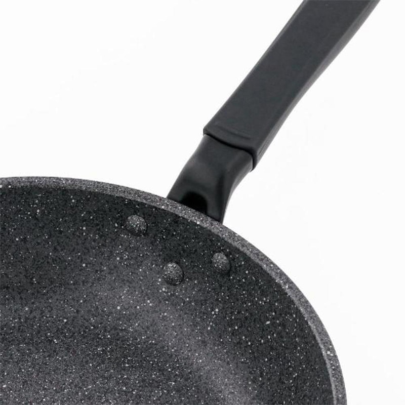 中山福 フライパン ライトセンス マーブル IH対応 IH対応 26cm ダークグレー NM-352 1個（ご注文単位1個）【直送品】