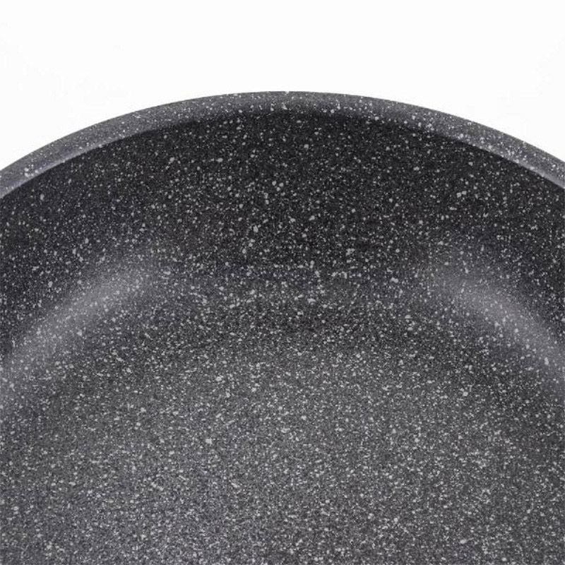 中山福 フライパン ライトセンス マーブル IH対応 20cm ダークグレー NM-351 1個（ご注文単位1個）【直送品】