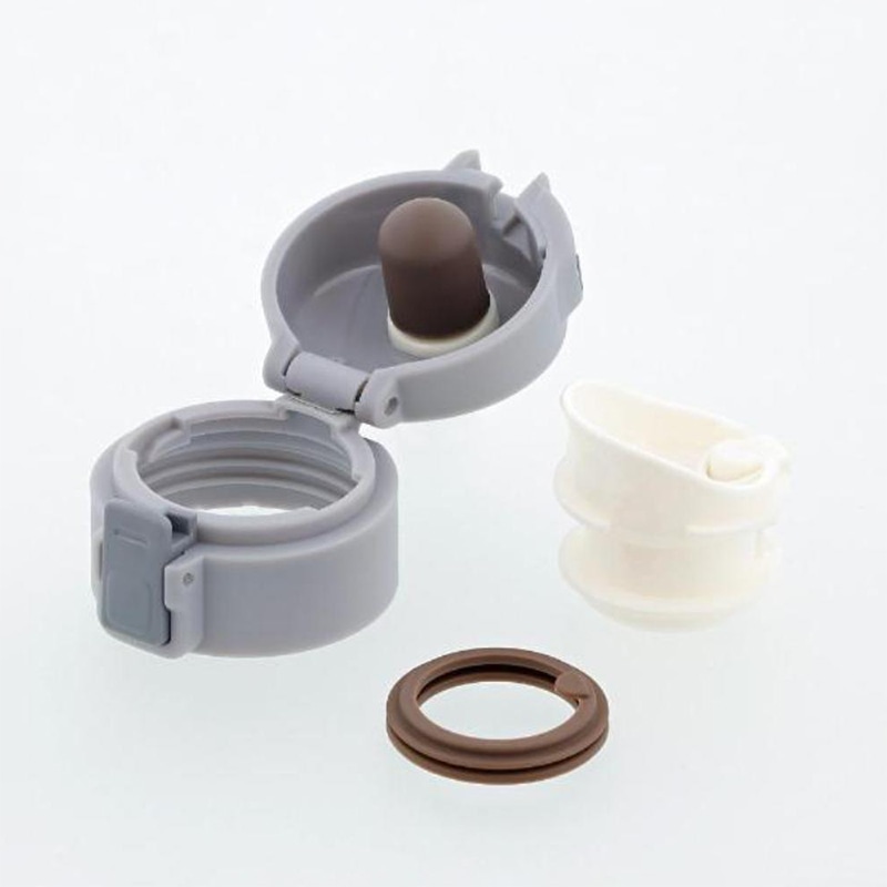 中山福 マグボトル ワンタッチタイプ ポリゴーンヌ 340ml グレー NM-343 1個(ご注文単位1個)【直送品】