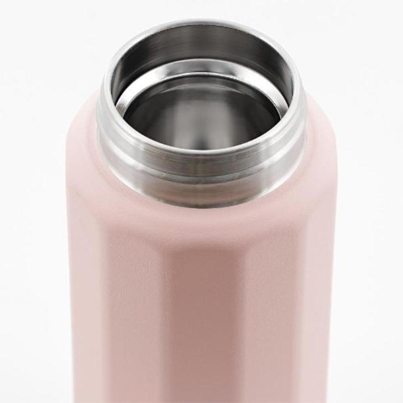 中山福 マグボトル ワンタッチタイプ ポリゴーンヌ 340ml ピンク NM-342 1個(ご注文単位1個)【直送品】