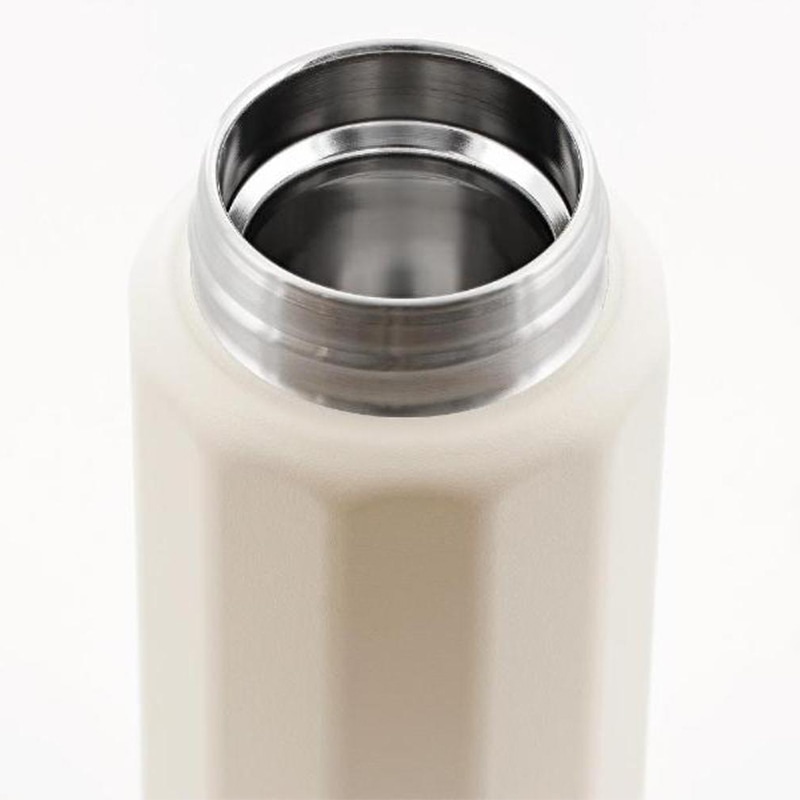 中山福 マグボトル ワンタッチタイプ ポリゴーンヌ 340ml アイボリー NM-341 1個（ご注文単位1個）【直送品】