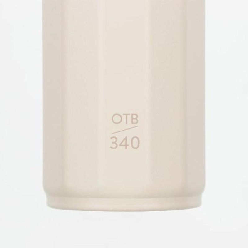 中山福 マグボトル ワンタッチタイプ ポリゴーンヌ 340ml アイボリー NM-341 1個（ご注文単位1個）【直送品】