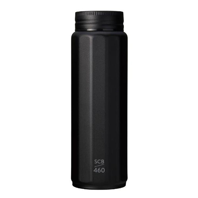 中山福 マグボトル スクリュータイプ ポリゴーンヌ 460ml ブラック NM-336 1個（ご注文単位1個）【直送品】