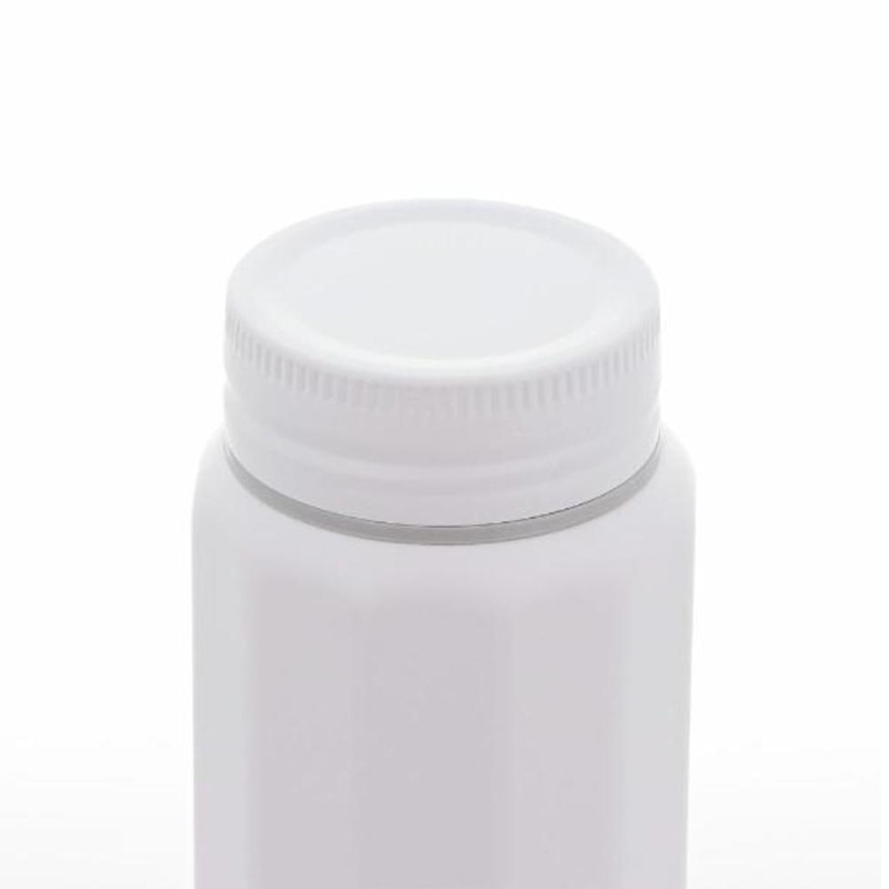 中山福 マグボトル スクリュータイプ ポリゴーンヌ 460ml ホワイト NM-334 1個(ご注文単位1個)【直送品】