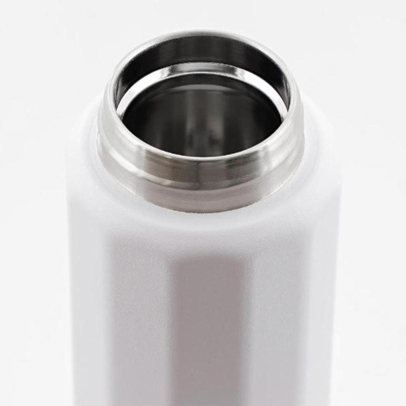 中山福 マグボトル スクリュータイプ ポリゴーンヌ 460ml ホワイト NM-334 1個(ご注文単位1個)【直送品】