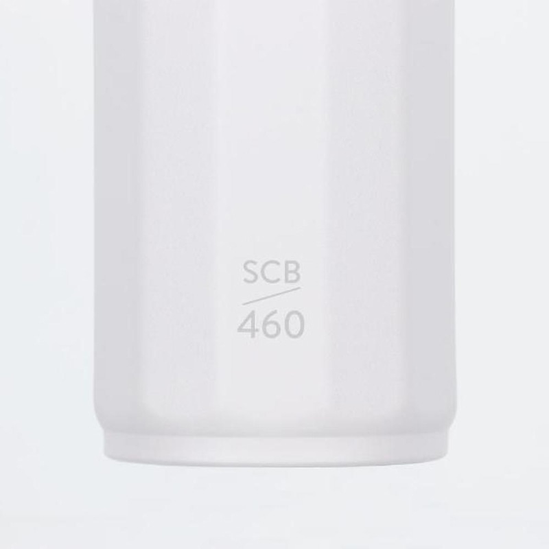 中山福 マグボトル スクリュータイプ ポリゴーンヌ 460ml ホワイト NM-334 1個(ご注文単位1個)【直送品】