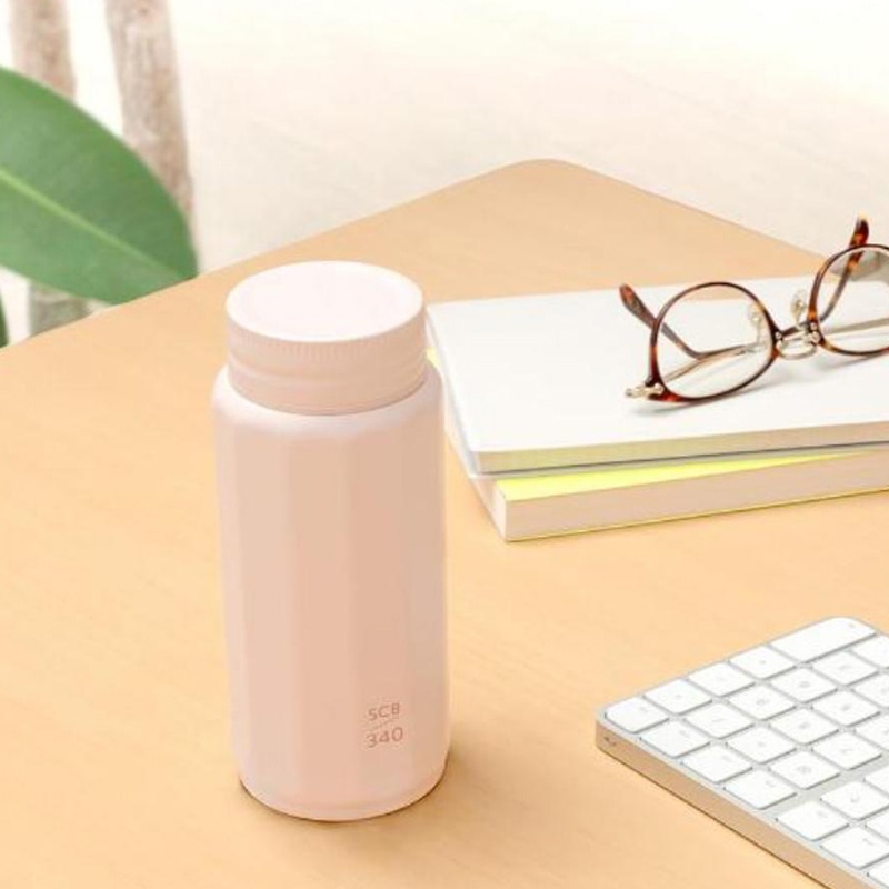 中山福 マグボトル スクリュータイプ ポリゴーンヌ 340ml ピンク NM-332 1個（ご注文単位1個）【直送品】