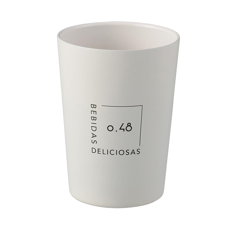 中山福 タンブラー ステンレス 480ml シアーアイボリー NM-187 1個（ご注文単位1個）【直送品】