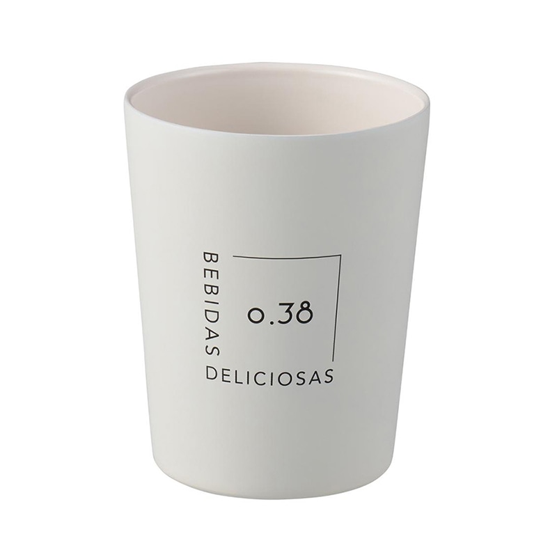 中山福 タンブラー ステンレス 380ml シアーアイボリー NM-184 1個（ご注文単位1個）【直送品】