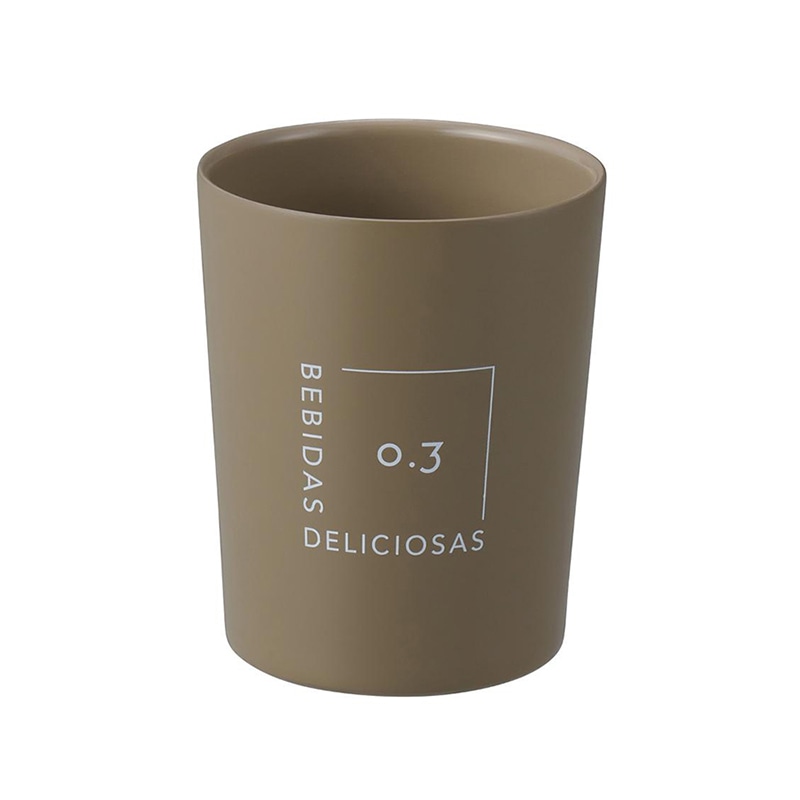 中山福 タンブラー ステンレス 300ml シアーブラウン NM-182 1個（ご注文単位1個）【直送品】