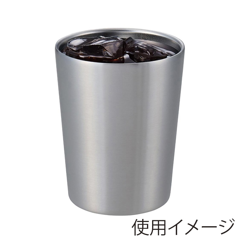中山福 タンブラー ステンレス 380ml NM-162 1個(ご注文単位1個)【直送品】