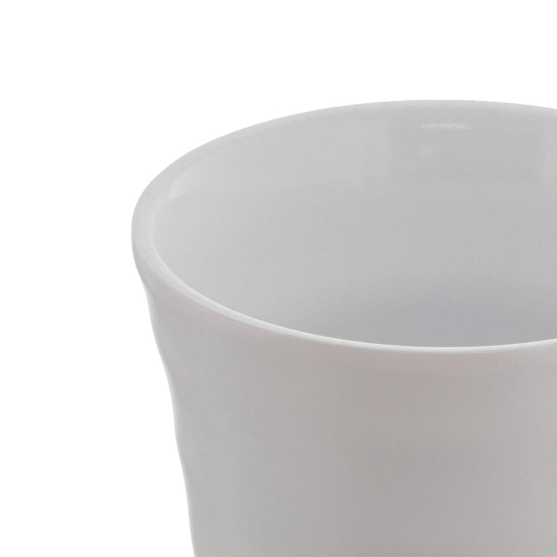 中山福 焼酎タンブラー セラミック 300ml シャインホワイト NM-151 1個（ご注文単位1個）【直送品】