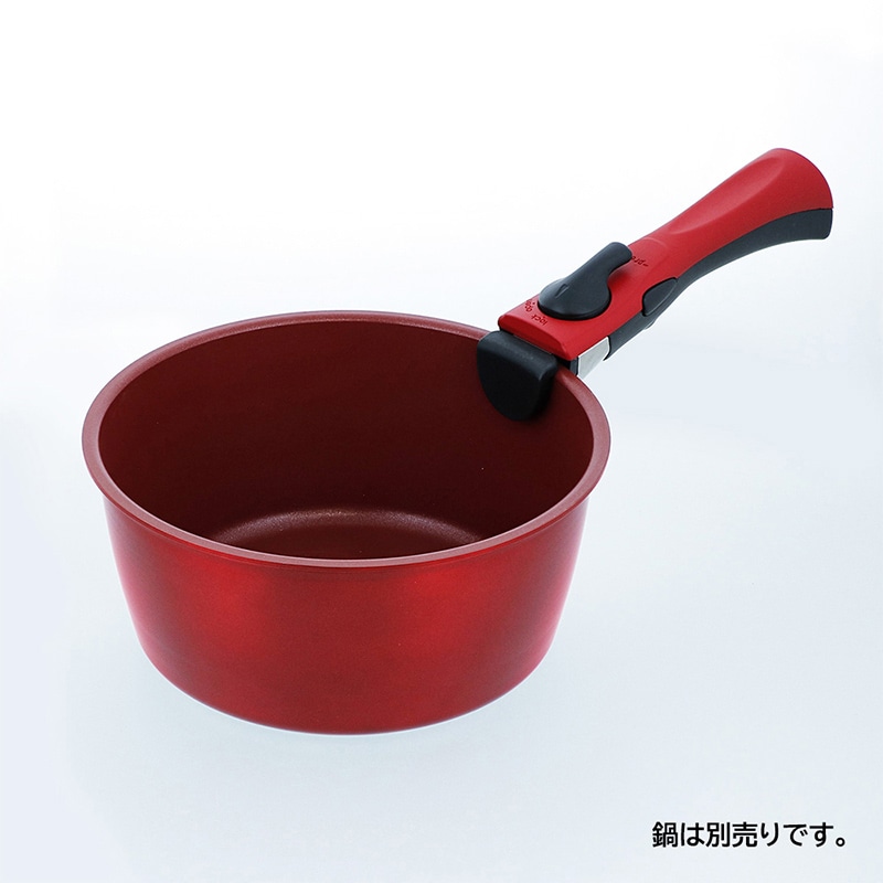 中山福 パン・ポット用ハンドル デリシャスサインエボルト レッド NM-132 1個（ご注文単位1個）【直送品】