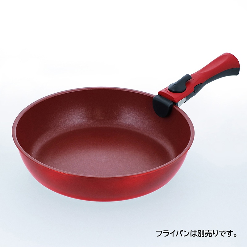 中山福 パン・ポット用ハンドル デリシャスサインエボルト レッド NM-132 1個（ご注文単位1個）【直送品】