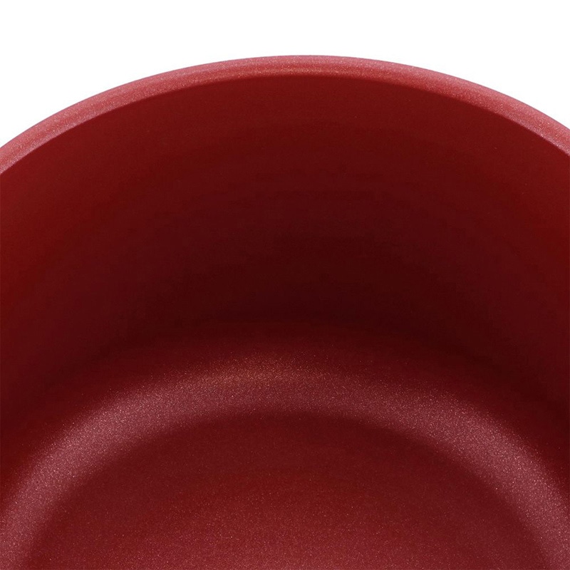 中山福 シチューポット デリシャスサインエボルト IH 22cm レッド NM-114 1個（ご注文単位1個）【直送品】