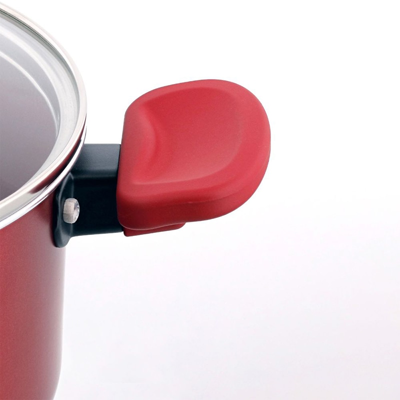 中山福 キャセロール デリシャスサインエボルト IH 20cm レッド NM-113 1個（ご注文単位1個）【直送品】