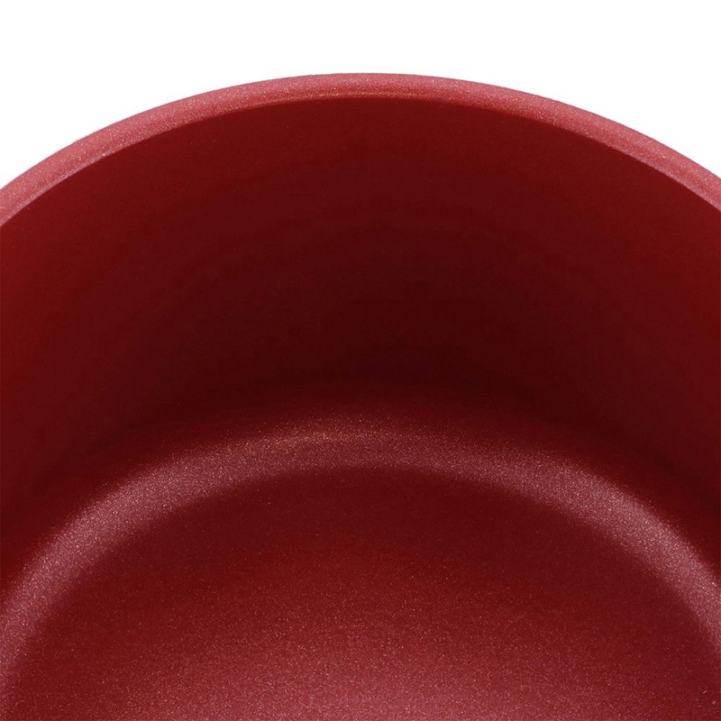 中山福 ソースパン デリシャスサインエボルト IH 18cm レッド NM-112 1個（ご注文単位1個）【直送品】