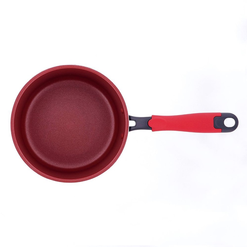 中山福 ソースパン デリシャスサインエボルト IH 18cm レッド NM-112 1個（ご注文単位1個）【直送品】