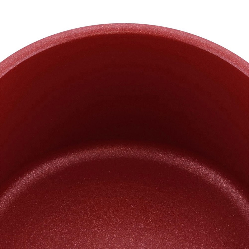 中山福 ソースパン デリシャスサインエボルト IH 16cm レッド NM-111 1個（ご注文単位1個）【直送品】