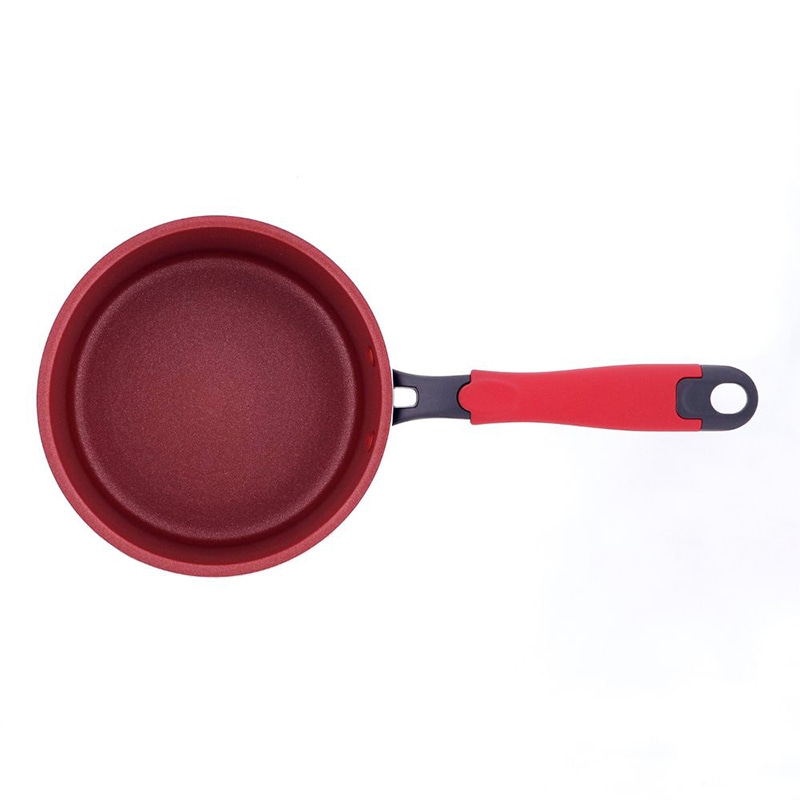 中山福 ソースパン デリシャスサインエボルト IH 16cm レッド NM-111 1個（ご注文単位1個）【直送品】