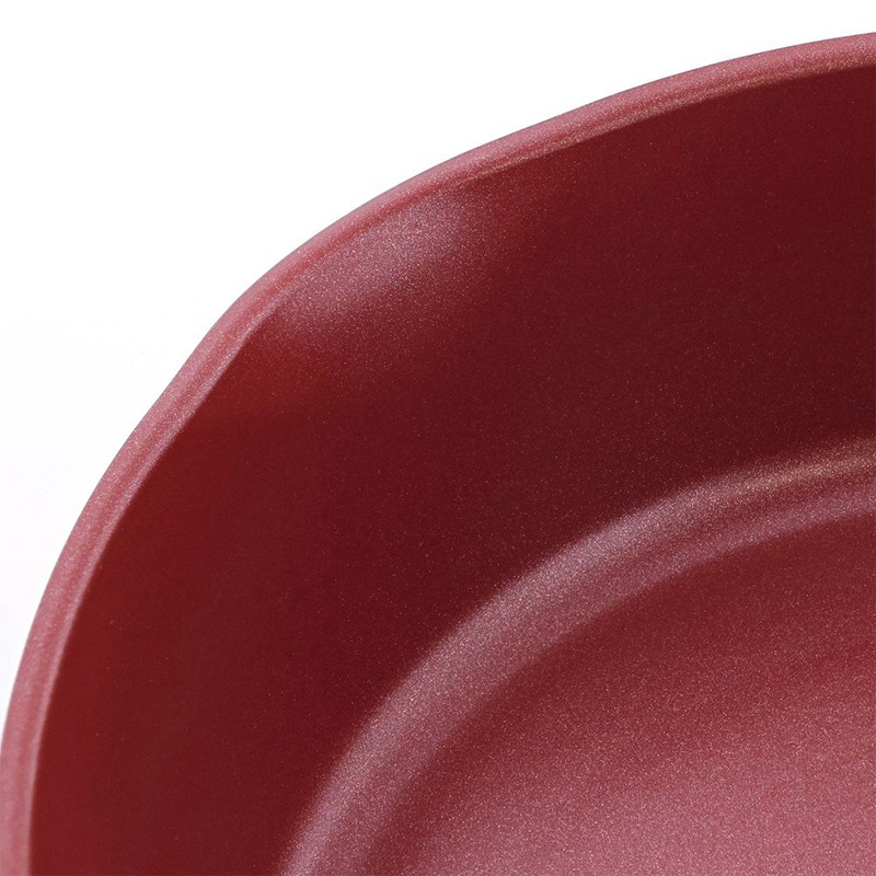 中山福 ディープパン デリシャスサインエボルト IH 28cm レッド NM-106 1個（ご注文単位1個）【直送品】