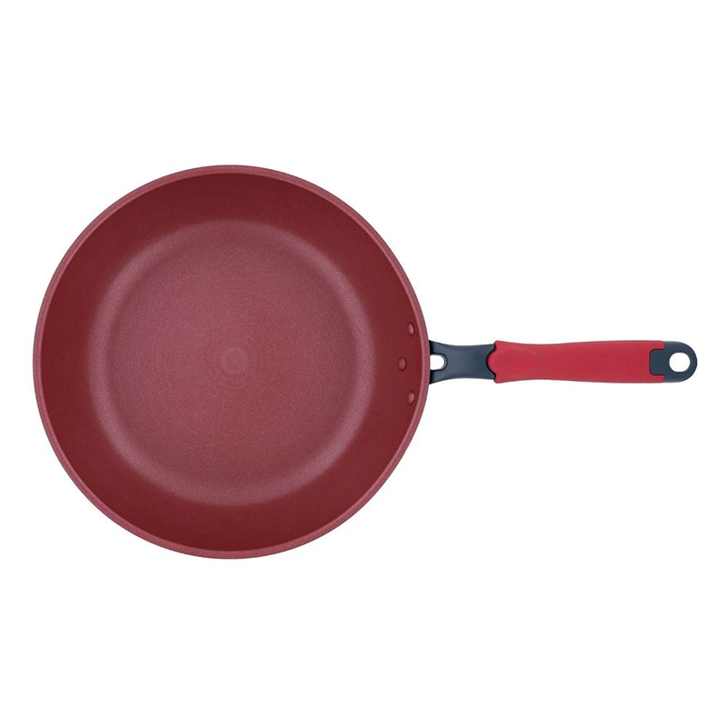 中山福 フライパン デリシャスサインエボルト IH 28cm レッド NM-103 1個（ご注文単位1個）【直送品】