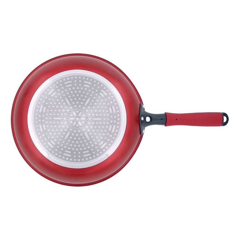 中山福 フライパン デリシャスサインエボルト IH 28cm レッド NM-103 1個（ご注文単位1個）【直送品】