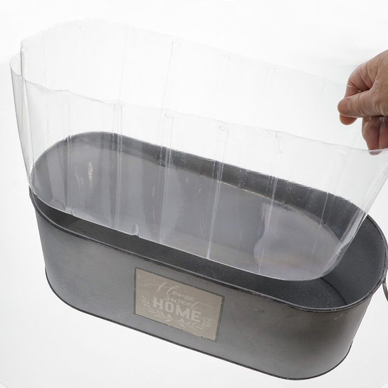 中山福 オーバルポット ホームスウィート カップ付 L NE-766 1個（ご注文単位1個）【直送品】