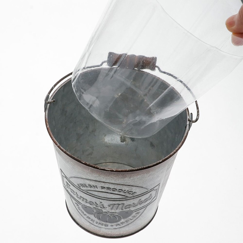 中山福 ポット ファーマーズマーケット カップ付 ラウンド M NE-751 1個(ご注文単位1個)【直送品】