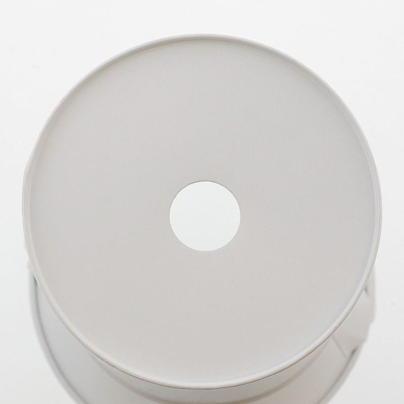 中山福 インテリアポット ボタニカルガーデン カップ付 S ホワイト NE-746 1個（ご注文単位1個）【直送品】