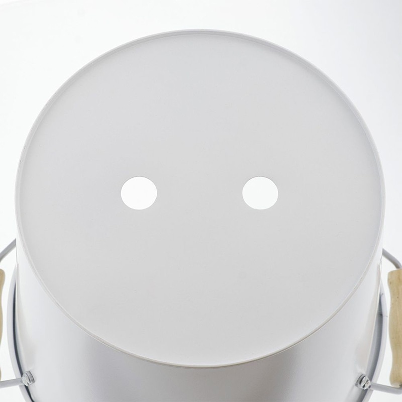 中山福 バスケット ボタニカルガーデン カップ付 ラウンド S ホワイト NE-744 1個(ご注文単位1個)【直送品】