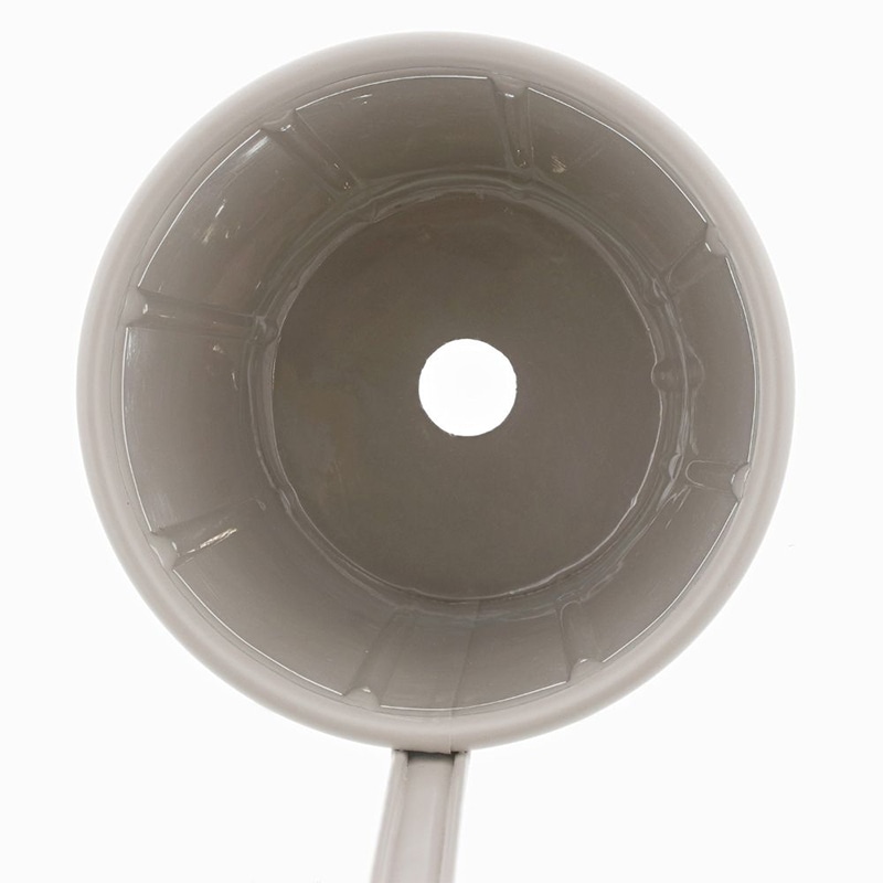 中山福 ハンキングポット ボタニカルガーデン カップ付 ワームグレー NE-741 1個(ご注文単位1個)【直送品】