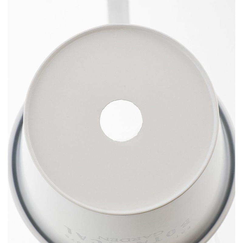 中山福 ハンキングポット ボタニカルガーデン カップ付 ホワイト NE-740 1個(ご注文単位1個)【直送品】