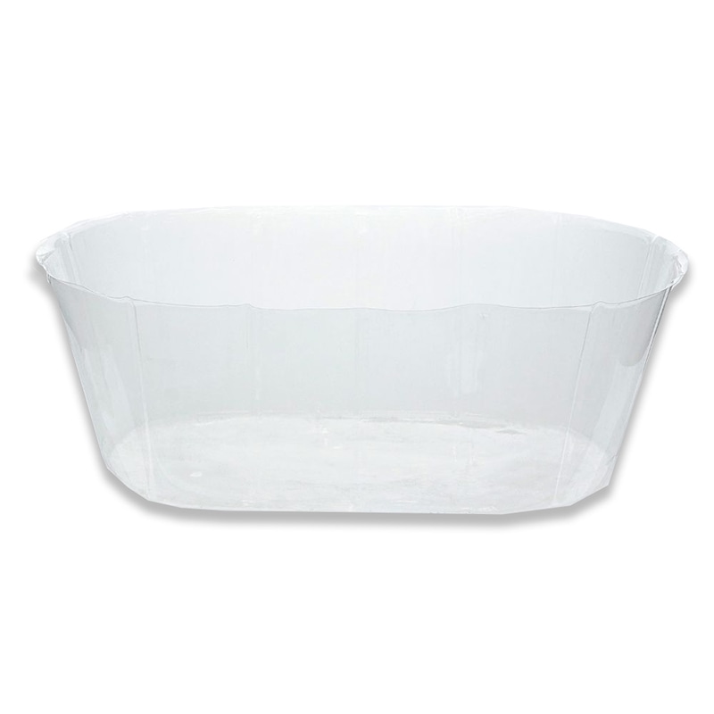 中山福 ポット フラワーズガーデン カップ付 オーバル L NE-734 1個(ご注文単位1個)【直送品】