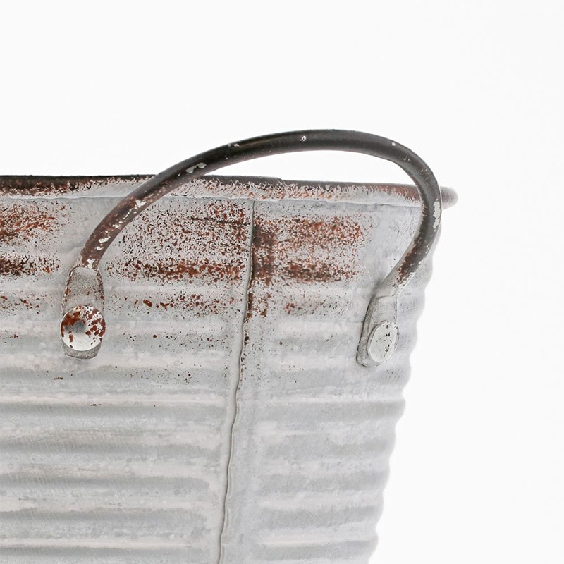 中山福 ポット フラワーズガーデン カップ付 オーバル S NE-732 1個(ご注文単位1個)【直送品】