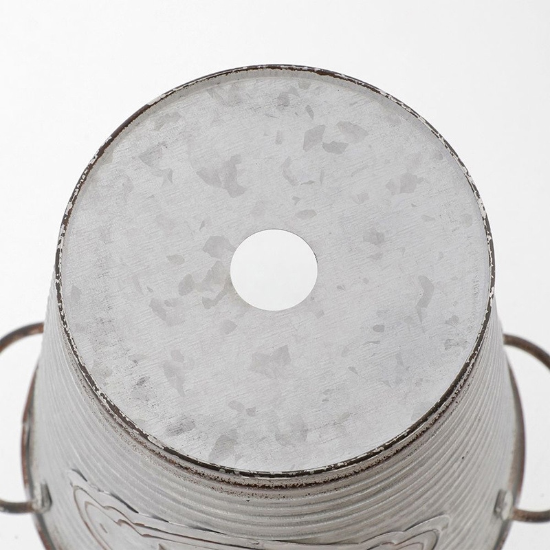 中山福 ポット フラワーズガーデン カップ付 ラウンド M NE-731 1個(ご注文単位1個)【直送品】