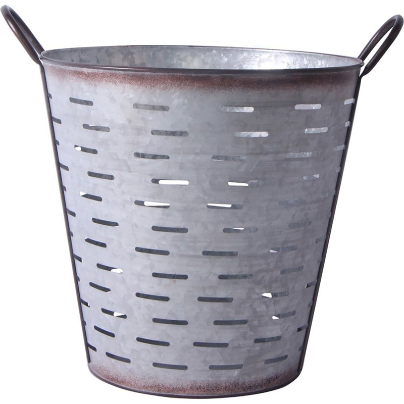 中山福 鉢カバー アンティーク メッシュバスケット L NE-724 1個（ご注文単位1個）【直送品】