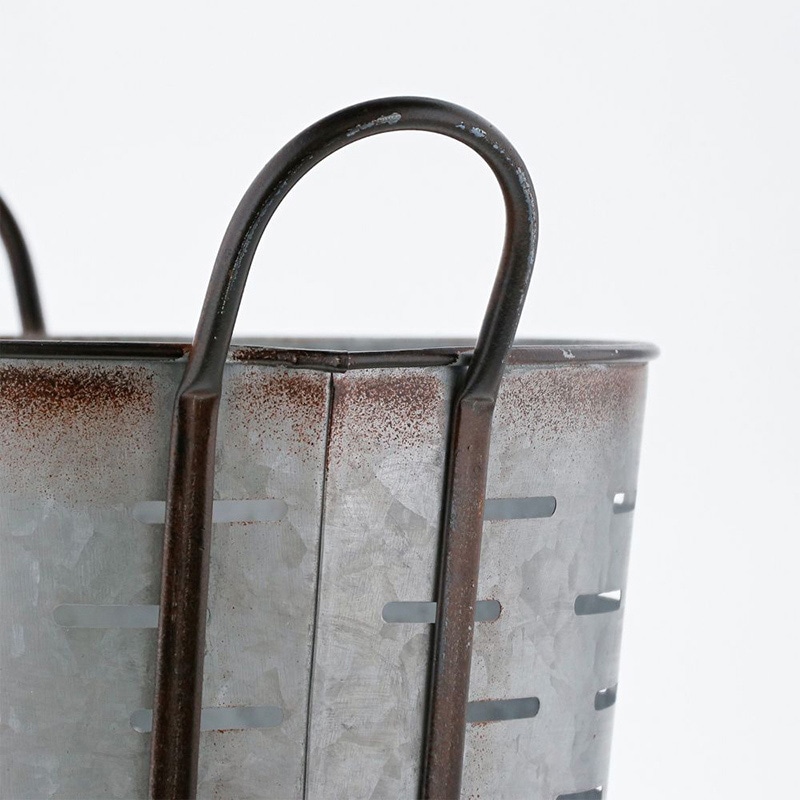 中山福 鉢カバー アンティーク メッシュバスケット M NE-723 1個（ご注文単位1個）【直送品】