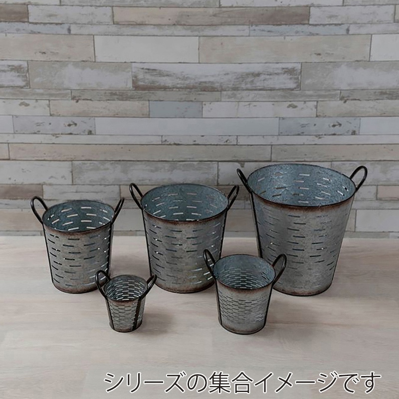 中山福 鉢カバー アンティーク メッシュバスケット M NE-723 1個（ご注文単位1個）【直送品】