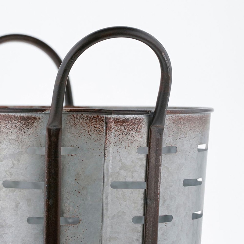 中山福 鉢カバー アンティーク メッシュバスケット S NE-722 1個（ご注文単位1個）【直送品】