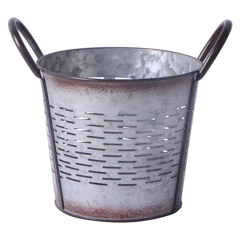 中山福 鉢カバー アンティーク メッシュバスケット XS NE-721 1個（ご注文単位1個）【直送品】