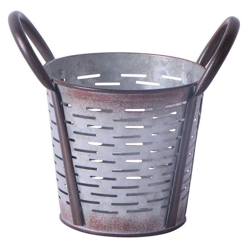 中山福 鉢カバー アンティーク メッシュポット M NE-720 1個（ご注文単位1個）【直送品】