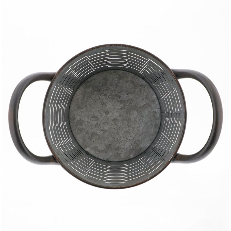 中山福 鉢カバー アンティーク メッシュポット M NE-720 1個（ご注文単位1個）【直送品】