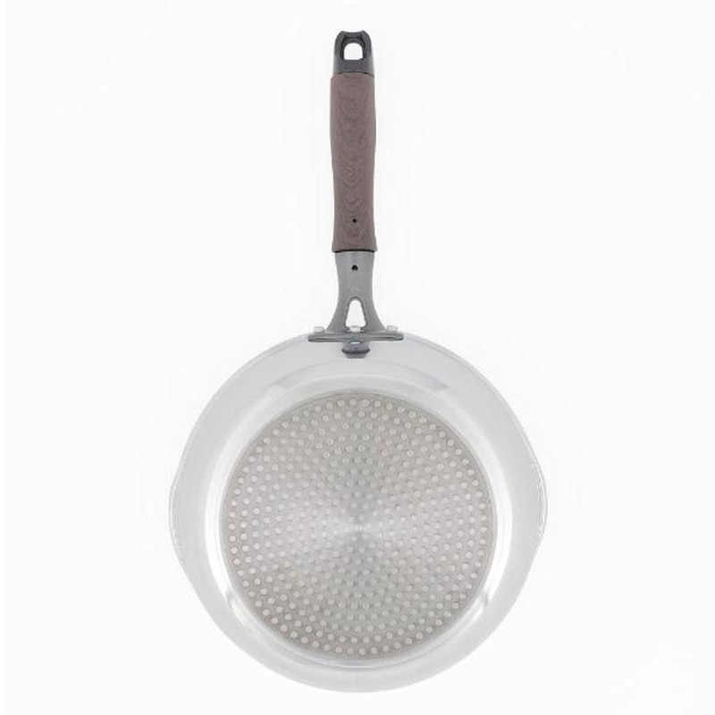 中山福 深型フライパン ミロワール IH対応 24cm ミラー仕上げ ND-7276 1個(ご注文単位1個)【直送品】