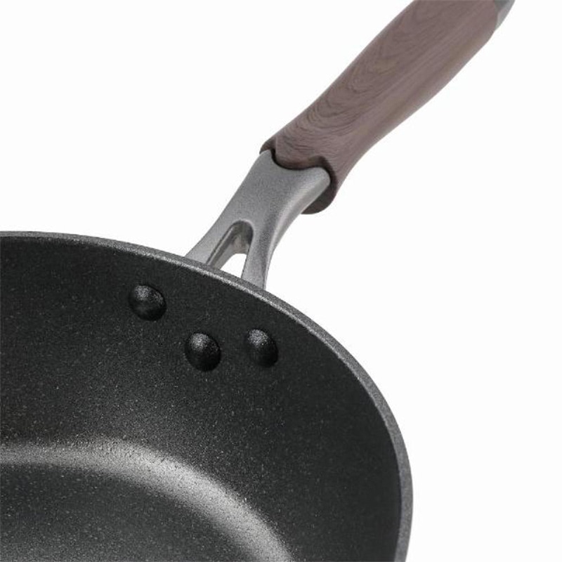 中山福 深型フライパン ミロワール IH対応 24cm ミラー仕上げ ND-7276 1個(ご注文単位1個)【直送品】