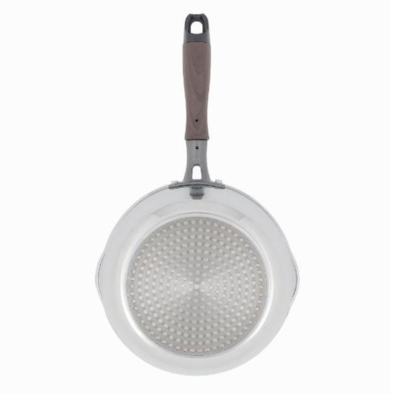 中山福 深型フライパン ミロワール IH対応 20cm ミラー仕上げ ND-7275 1個(ご注文単位1個)【直送品】