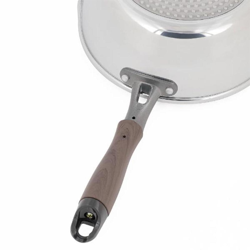 中山福 深型フライパン ミロワール IH対応 20cm ミラー仕上げ ND-7275 1個(ご注文単位1個)【直送品】