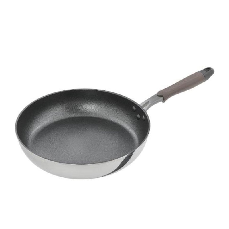 中山福 フライパン ミロワール IH対応 30cm ミラー仕上げ ND-7274 1個（ご注文単位1個）【直送品】