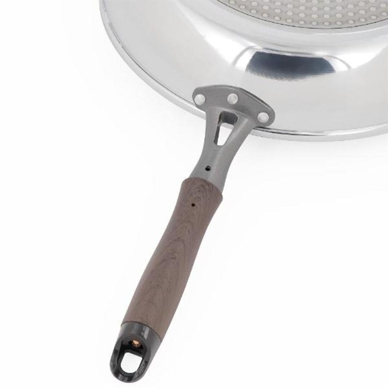 中山福 フライパン ミロワール IH対応 30cm ミラー仕上げ ND-7274 1個(ご注文単位1個)【直送品】